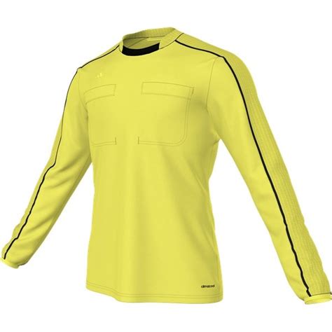 Adidas Referee 16 Mens Long Sleeve Soccer Jersey S Shock 